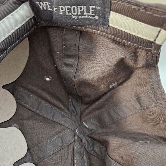Dog People Cotton Hat Cap NWT Women's Gray Adjustable Size We People by Pavillio - Picture 6 of 7